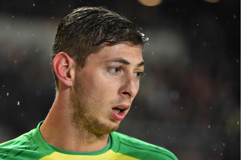 Sala, de 28 anos, viajava na segunda-feira para Cardiff, a cidade galesa do clube da Premier League para o qual tinha acabado de ser transferido