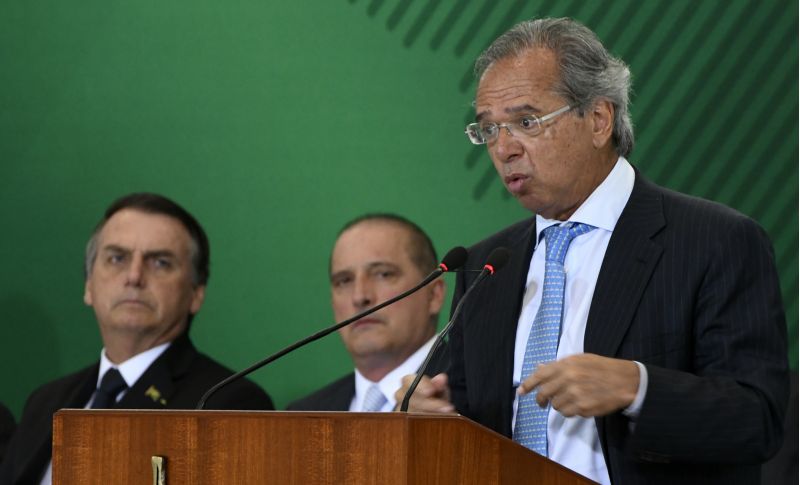 Paulo Guedes, Bolsonaro, Onyx Lorenzoni