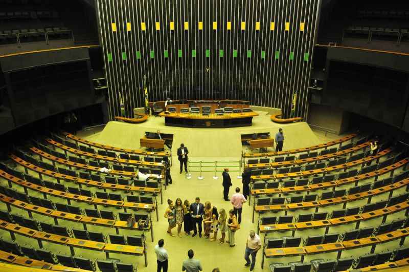 Câmara dos Deputados, no Congresso Nacional