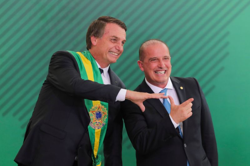 Bolsonaro e Onyx