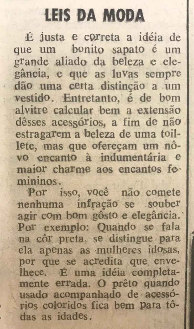 Sessenta anos, Opinião