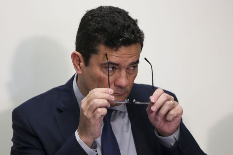 O ministro da Justiça e Segurança Pública, Sérgio Moro