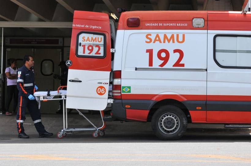 Ambulância do SAMU