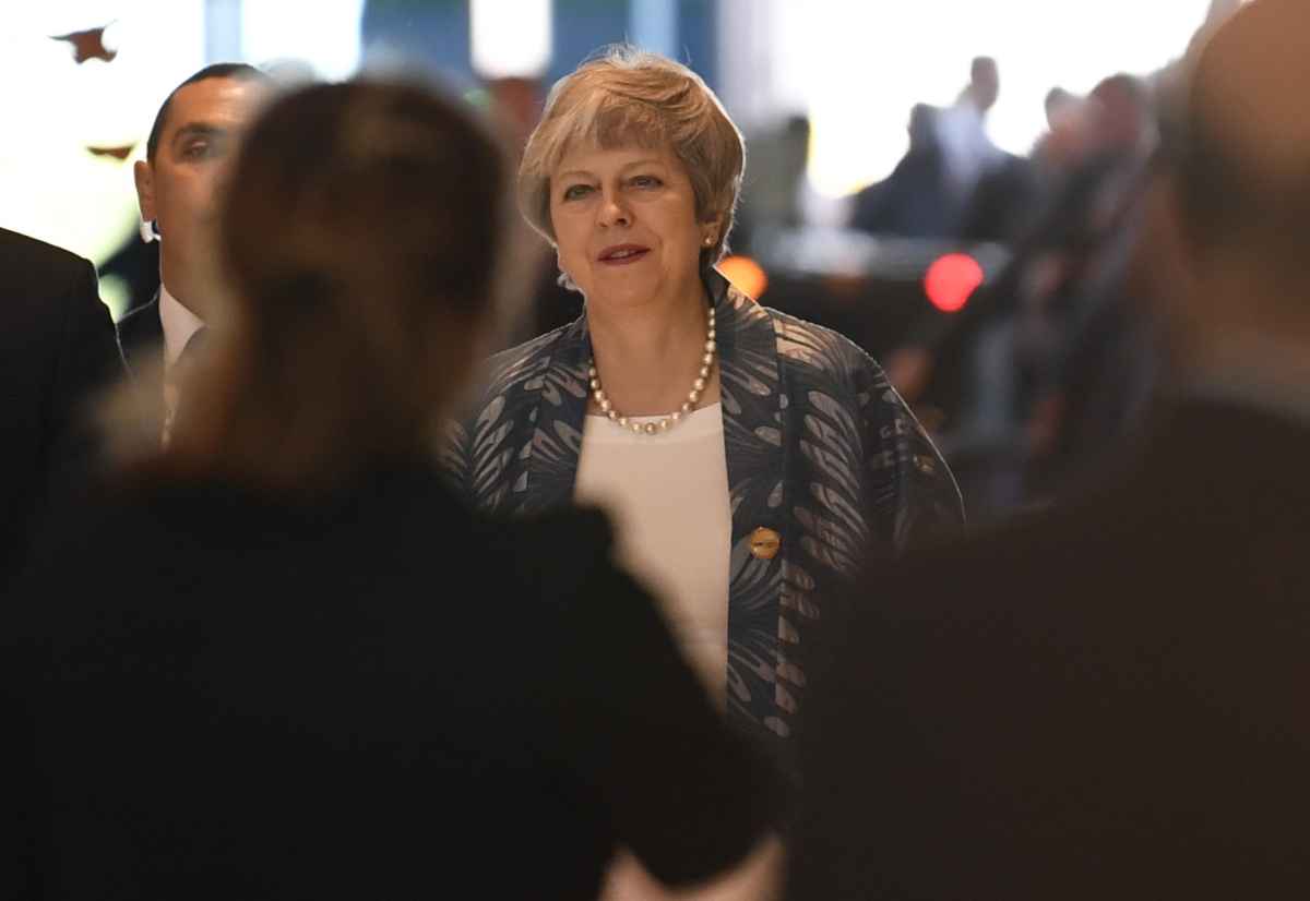 Premiê britânica Theresa May