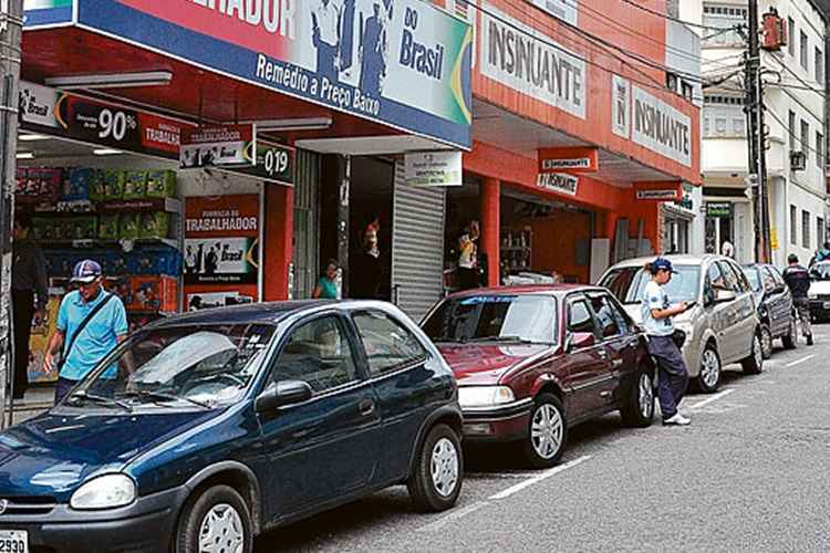 Área comercial de Brasília: metro quadrado foi alugado em janeiro por R$ 30,06, valor inferior ao de São Paulo