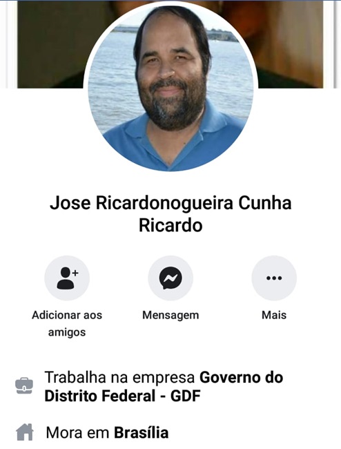 José Ricardo se passava por servidor do GDF nas redes sociais