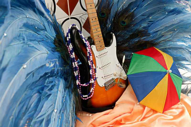 objetos sobre os ritmos do carnaval