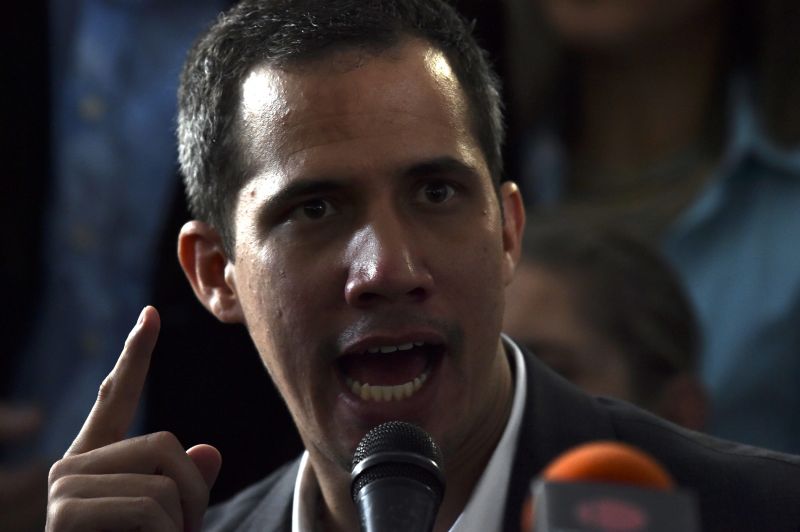 Guaidó se declarou presidente interino e conta com o respaldo de cerca de 50 países