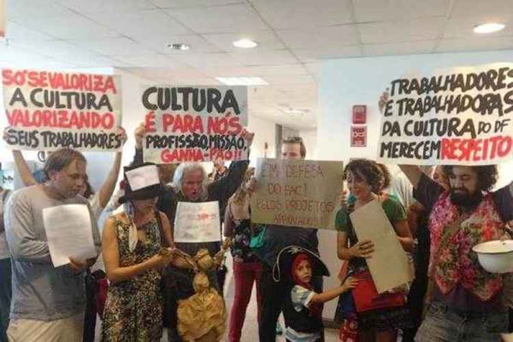 Em 2014, artistas já protestavam contra a redução de verbas do FAC