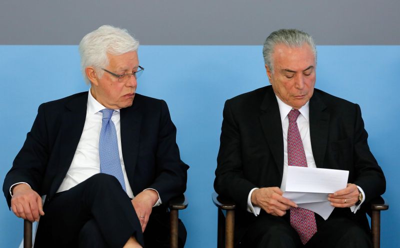 Temer e Moreira Franco