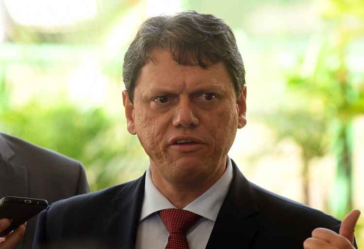 Ed Alves/CB/D.A Press. Brasil. Brasília - DF. Política. O futuro ministro de Infraestrutura Tarcísio Gomes de Freitas, no Centro Cultural Banco do Brasil (CCBB), onde funciona o gabinete de transição do governo do presidente Jair Messias Bolsonaro.