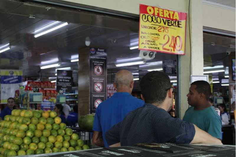 A alta do grupo Alimentação e Bebidas foi puxada pela variação da alimentação no domicílio, que subiu 1,91%