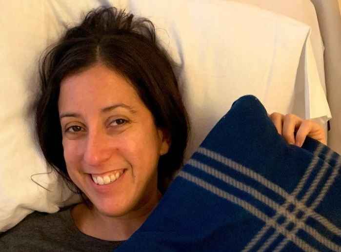 Nina Martinez, de 35 anos, doou um de seus rins a um receptor anônimo