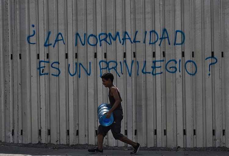 Protesto na Venezuelaq