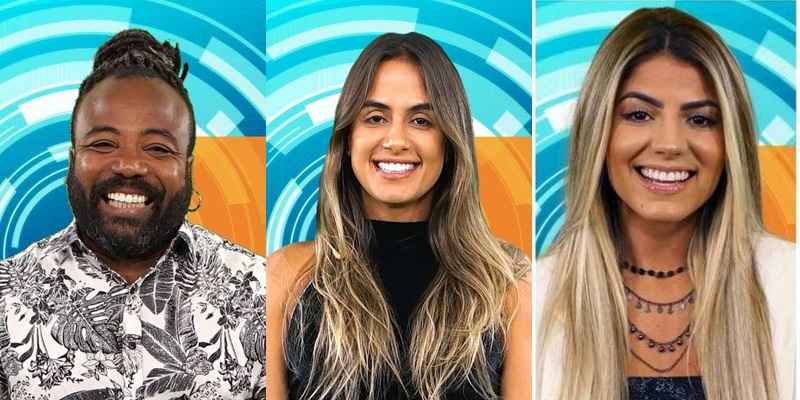 Rodrigo, Carol Peixinho e Hariany no paredão do BBB19