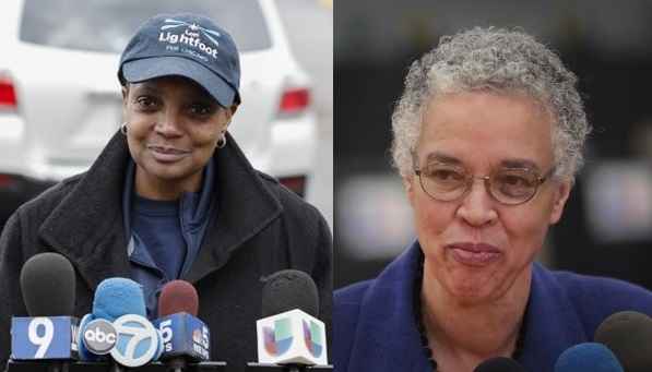 Lori Lightfoot e Toni Preckwinkle, ambas afro-americanas, disputam o posto mais alto do Executivo da cidade