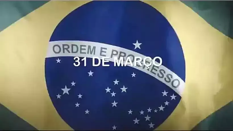 Trecho de vídeo divulgado pelo Planalto defendendo o golpe de 1964