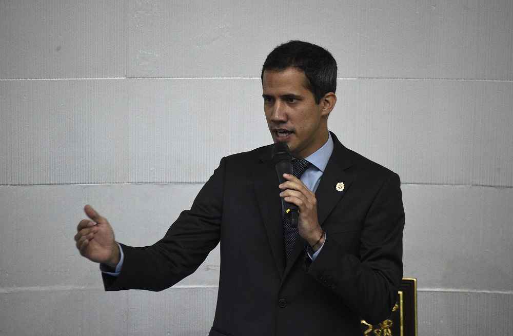 Líder opositor e presidente autodeclarado da Venezuela, Juan Guaidó