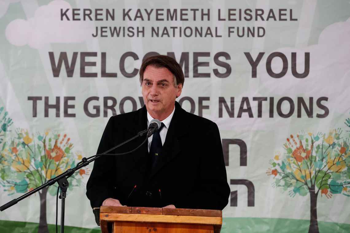 presidente Bolsonaro em Israel