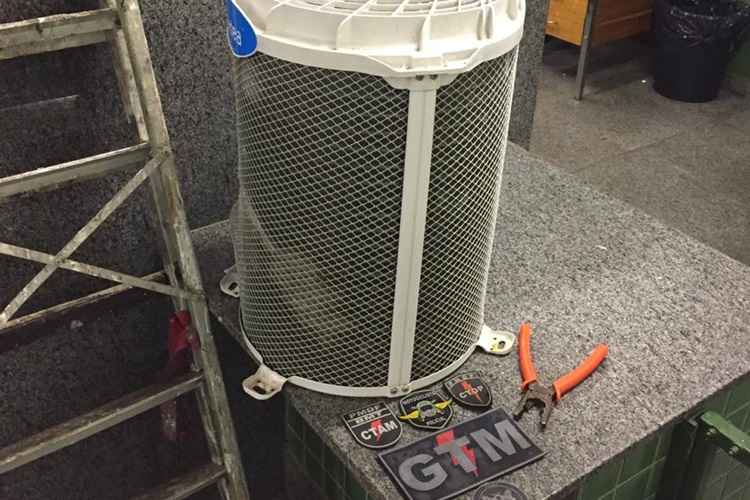 Homem &eacute; preso ap&oacute;s furtar ar-condicionados de unidade de sa&uacute;de em Ceil&acirc;ndia