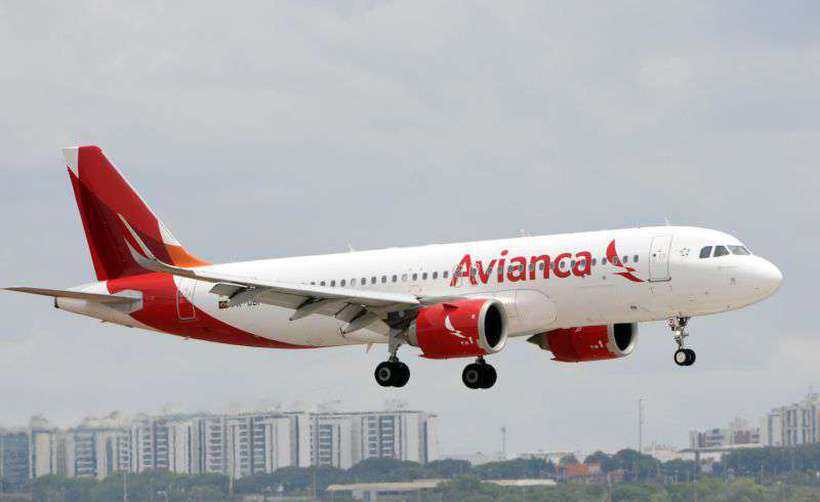 Avião da Avianca