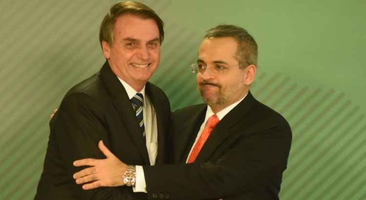 Bolsonaro e Abrahan Weintraub