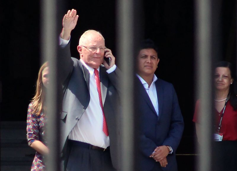 Kuczynski, 80 anos, renunciou em março de 2018 à presidência - que assumiu em 2016 - em função desse escândalo