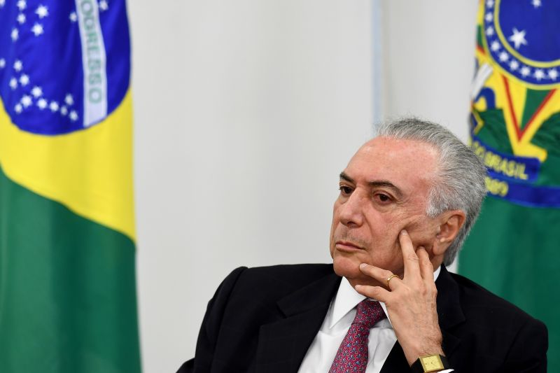 MPF no DF pede fatiamento de denúncia contra Temer