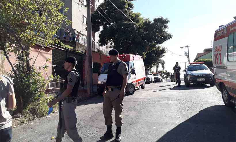 Crime ocorreu em um prédio na Rua Padre Felipe Silva