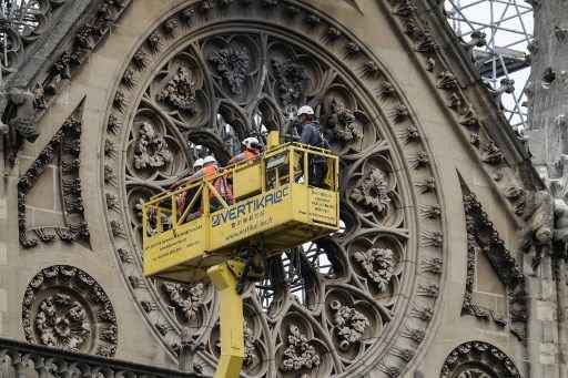 Empresa responsável por montar andaimes na catedral Notre-Dame admitiu que funcionários fumavam na obra, apesar da proibição