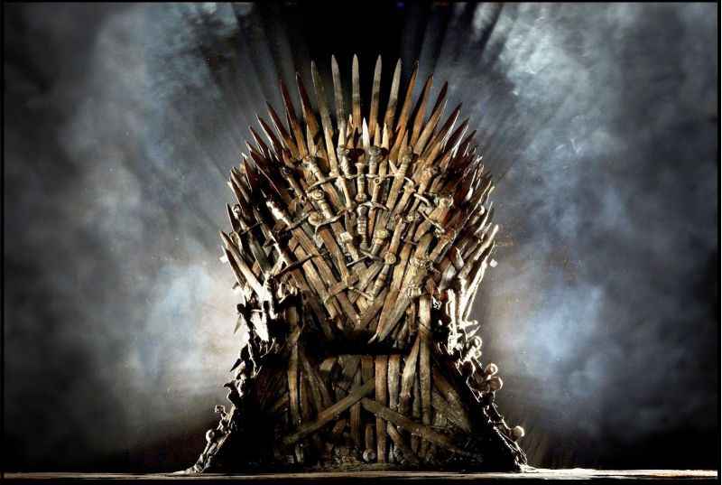 Trono de Ferro de Game of thrones