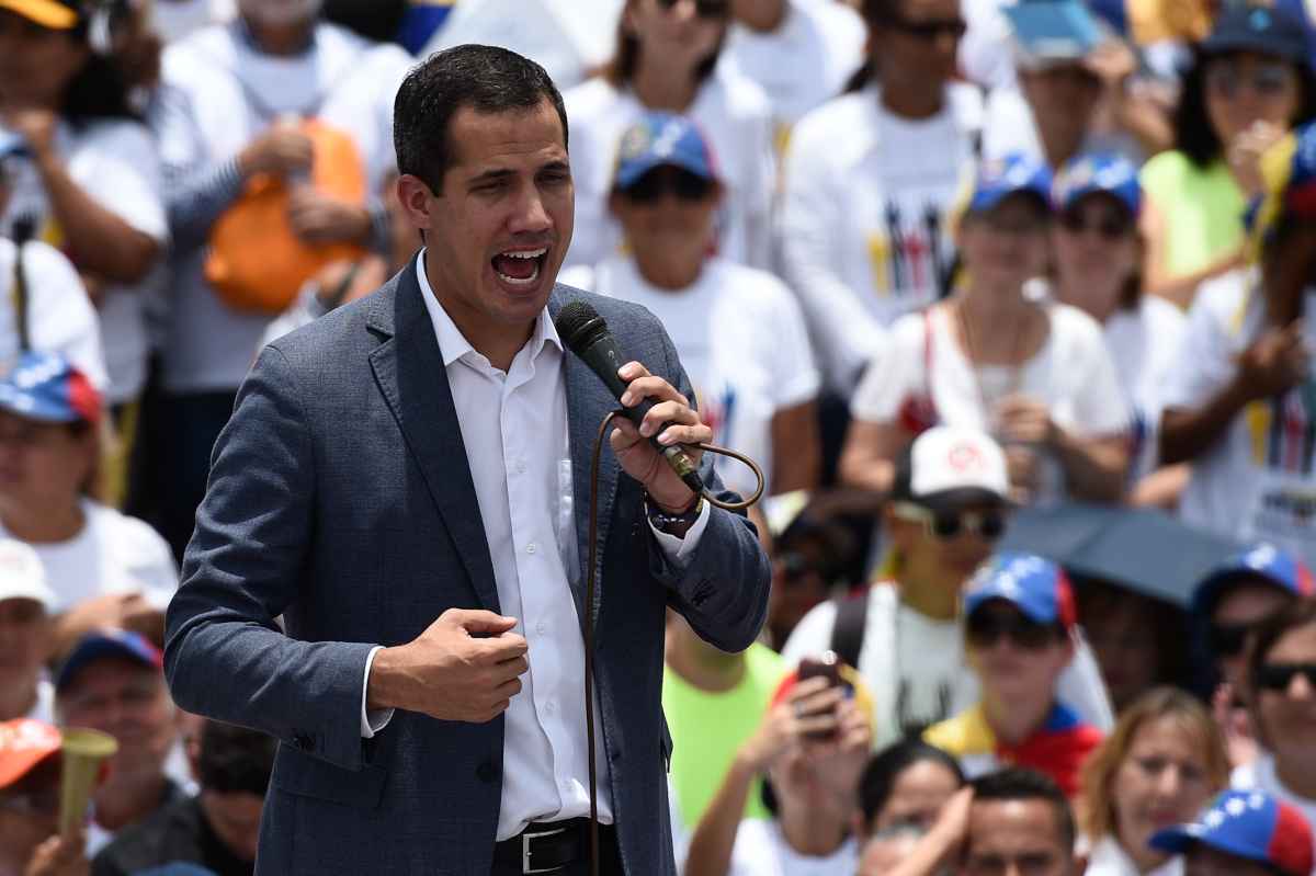 Líder da oposição venezuelana Juan Guaidó