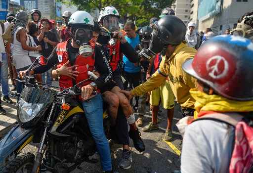 Protestos na Venezuela