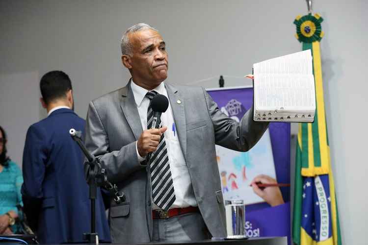 O deputado Pastor Sargento Isidório, do Avante-BA