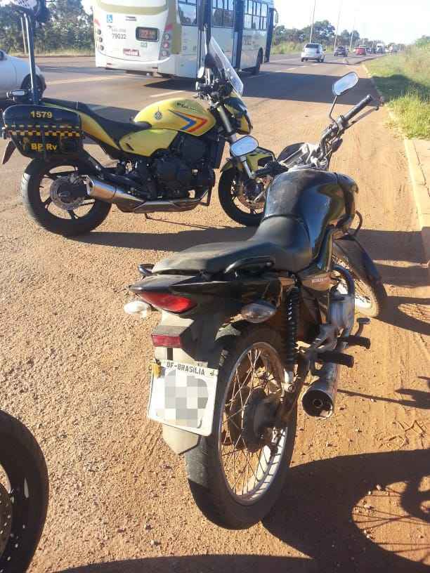 Moto foi apreendida com mais de R$ 138 mil em débitos