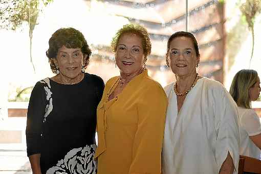 Lucila Laporta, Maria Luiza Mathias e Silvia Seabra