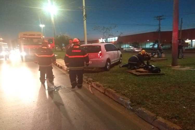 Colisão na Asa Norte