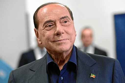 O ex-premiê italiano Silvio Berlusconi: de mudança para mansão recém-comprada em Bruxelas