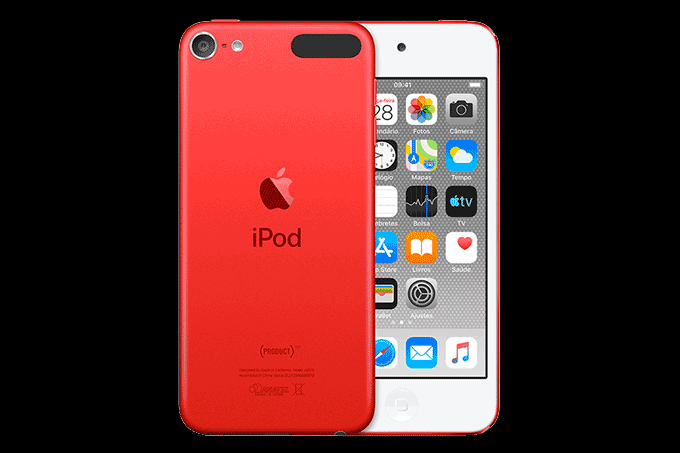 O iPod touch é basicamente um iPhone sem a função de fazer ligações