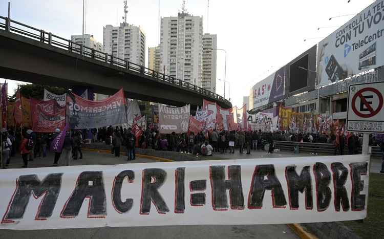 Greve geral na Argentna