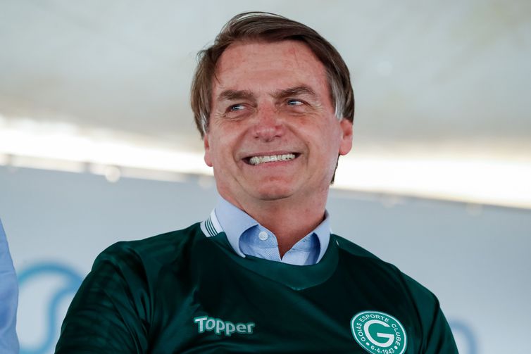 Presidente Jair Bolsonaro participa do lançamento do projeto Juntos pelo Araguaia, em Aragarças (GO)