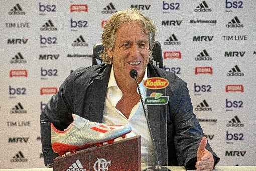 Jorge Jesus, técnico do Flamengo: 