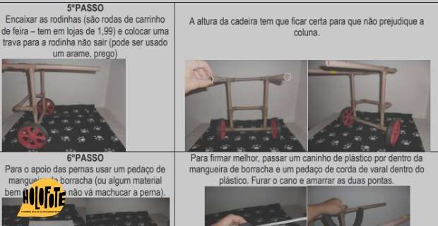 Casal que fazia o equipamento deixou de fabricá-lo, mas ensina como produzi-lo em um passo a passo detalhado