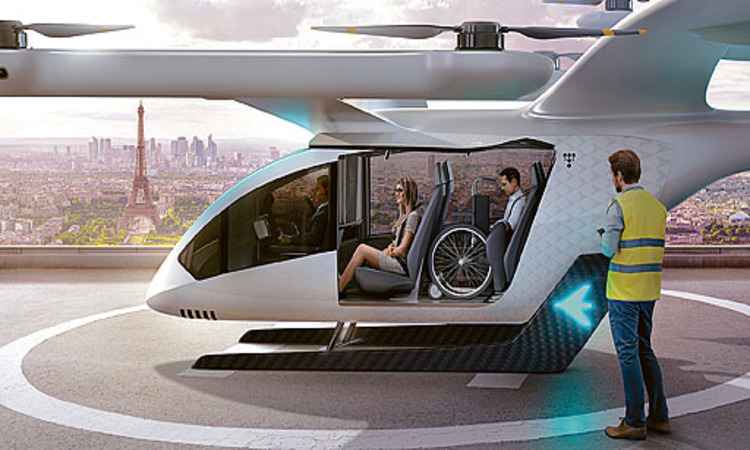 A primeira apresentação pública do eVTOL está marcada para a Dubai World Expo, em 2020