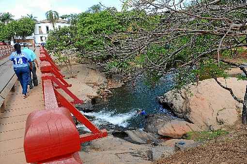 Rio das Almas, em Pirenópolis: destino turístico está na lista elaborada pela companhia de água de Goiás