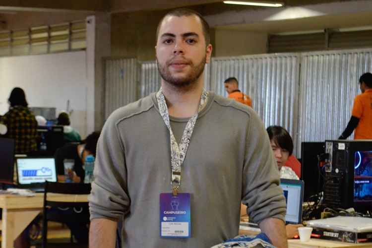 Yuri Rocha, 25 anos, vai acampar na Campus Party