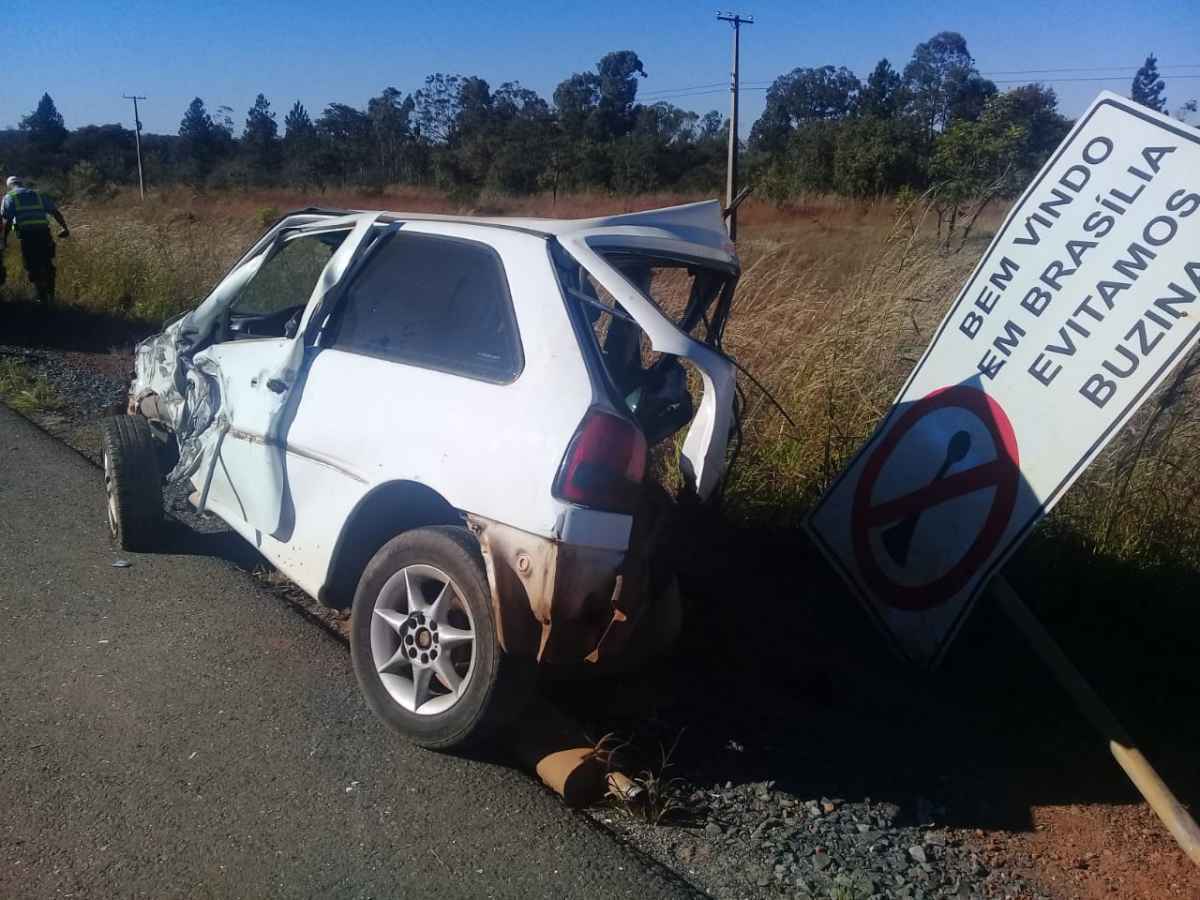 O acidente ocorreu na BR 080, mesmo rodovia em que o ex-deputado Juarezão morreu após colidir com a  traseira de um caminhão