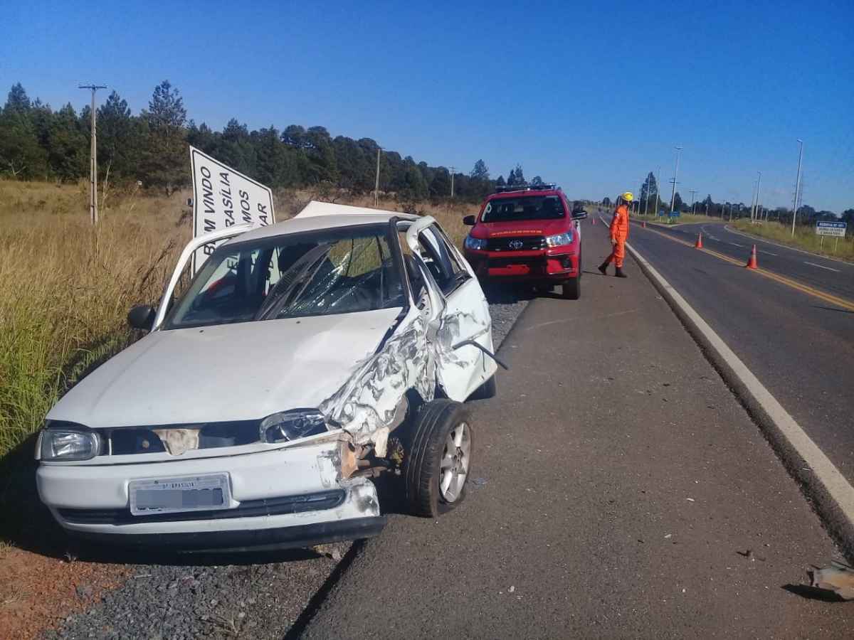 O acidente ocorreu na BR 080, mesmo rodovia em que o ex-deputado Juarezão morreu após colidir com a  traseira de um caminhão