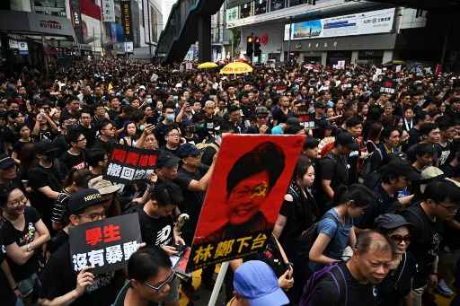 Protestos em Hong Kong