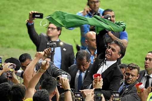 A Associação de Futebol Argentina protestou contra a presença do presidente Bolsonaro no Mineirão: 